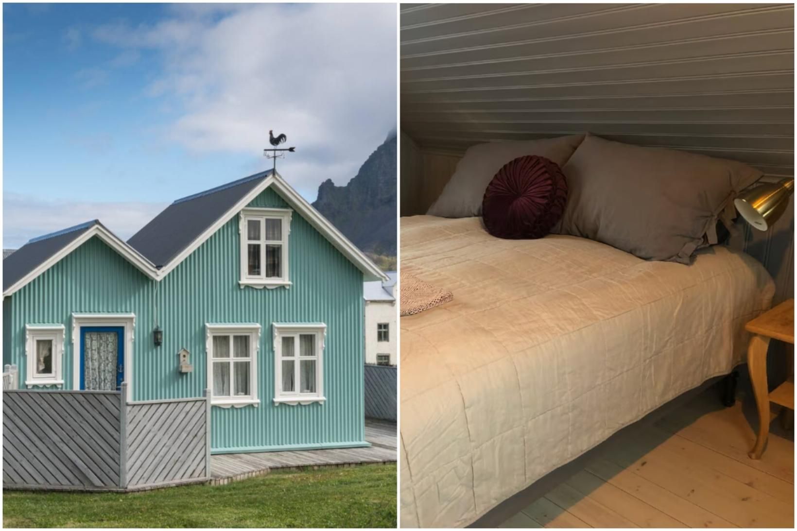 Húsið er heillandi, lítið en persónulegt.
