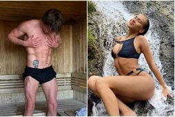 Magnús Andri Ólafsson og Marta Buchanevic eru nýtt par.
