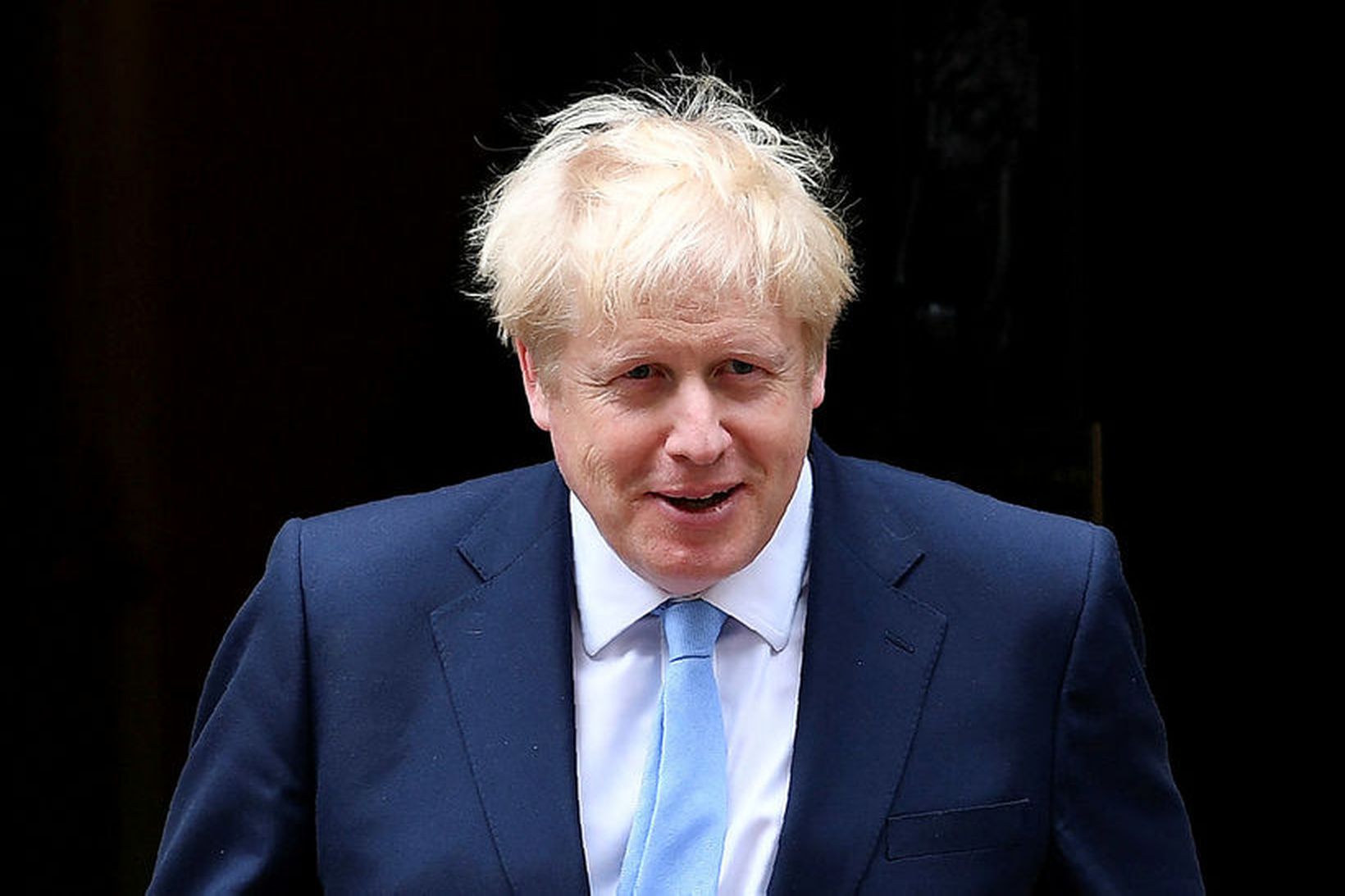 Boris Johnson, forsætisráðherra Bretlands, virðist hafa meirihluta bresks almennings á …