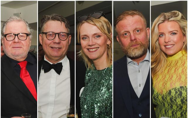 Össur Skarphéðinsson, Andrés Magnússon, Margrét Júlíana Sigurðardóttir, Ásgeir Jónsson og Áslaug Arna Sigurbjörnsdóttir voru á …