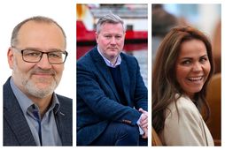 Ólafur Adolfsson, Jens Garðar Helgason og Ingibjörg Isaksen