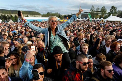 There are a number of music festivals in Iceland, as different as they are numerous.