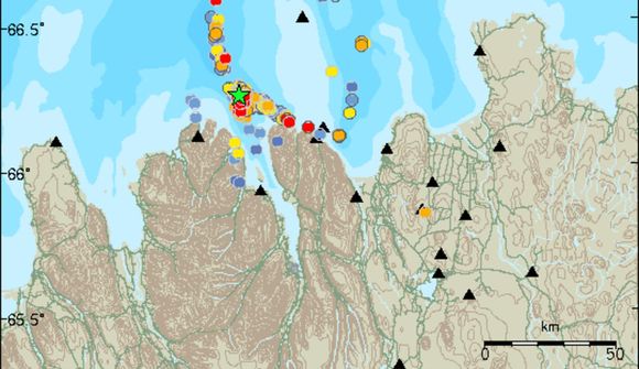 Níu þúsund jarðskjálftar á tíu dögum