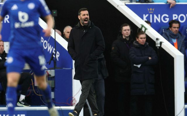 Ruud van Nistelrooy er knattspyrnustjóri Leicester.