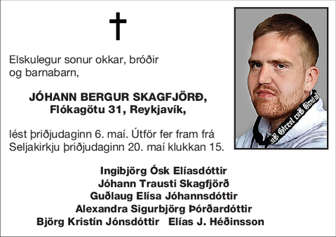 Jóhann Bergur Skagfjörð,
