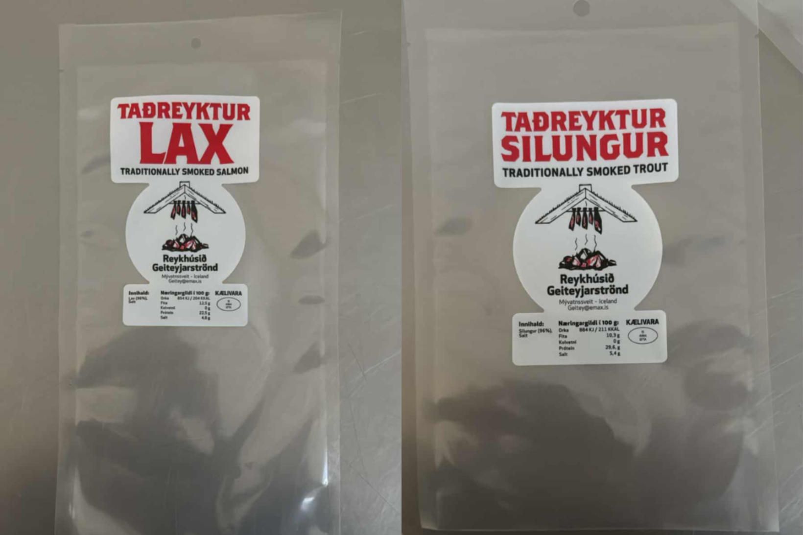 Innkalla lax og silung vegna listeríu