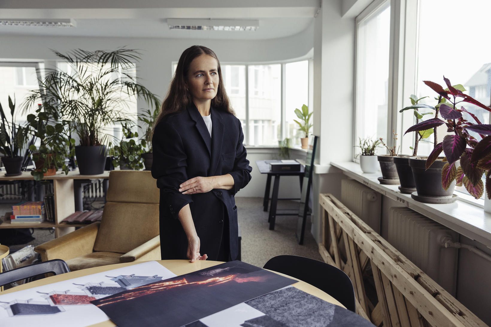 Arnhildur Pálmadóttir er listrænn stjórnandi Hraunmyndana.