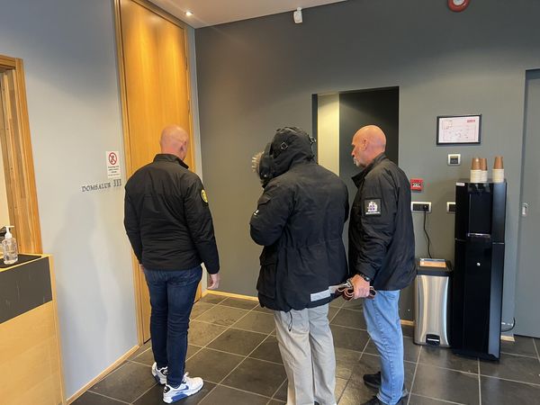 Þórisson appeared in court this morning in police custody. He has been held in pre-trial detention since December.