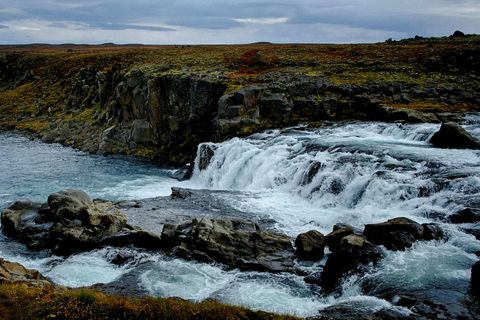 Selárfoss waterfall, Northeast Iceland.