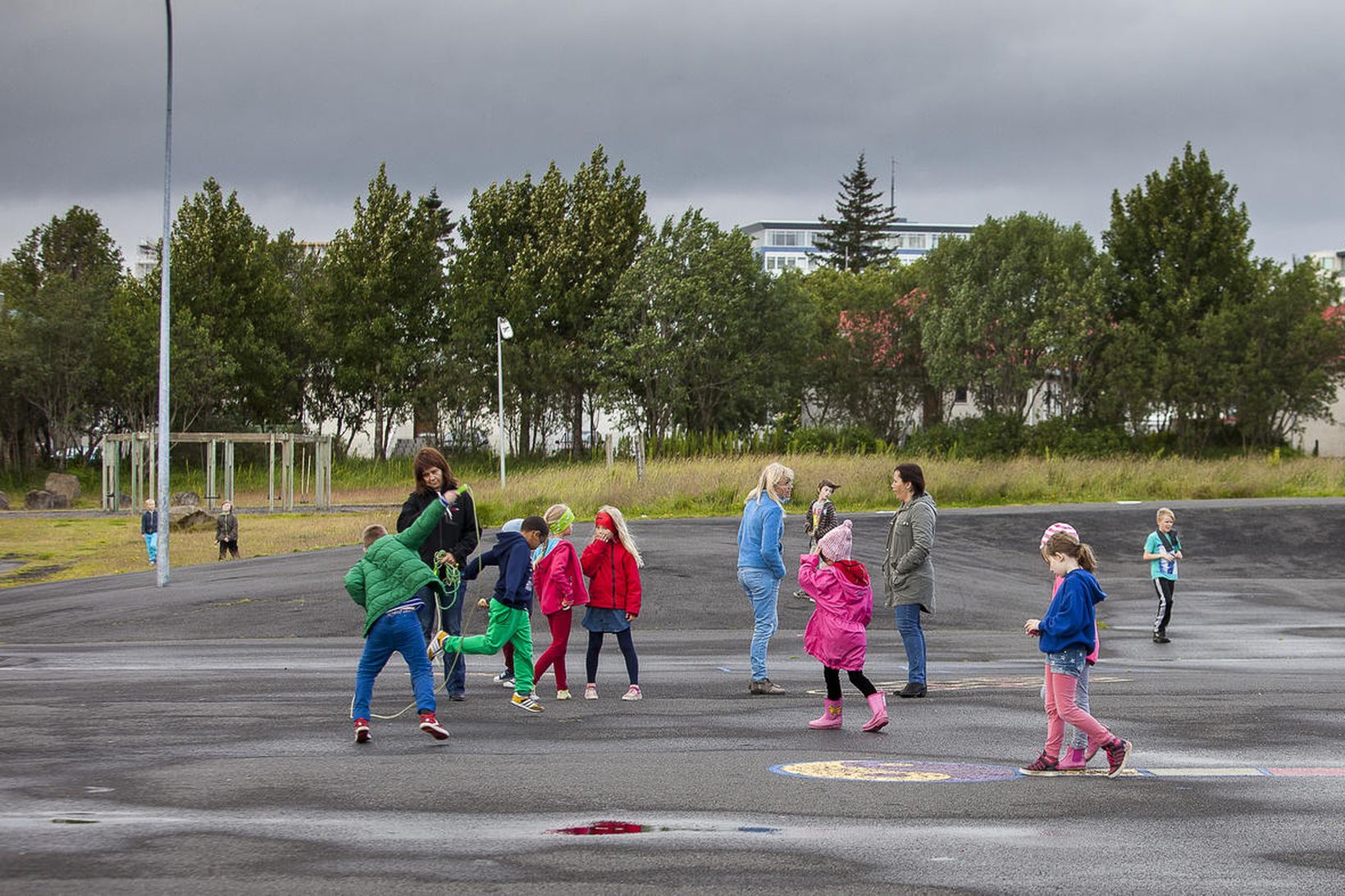 Lykilatriði í sambandi við færninám er þjálfun og að börn …