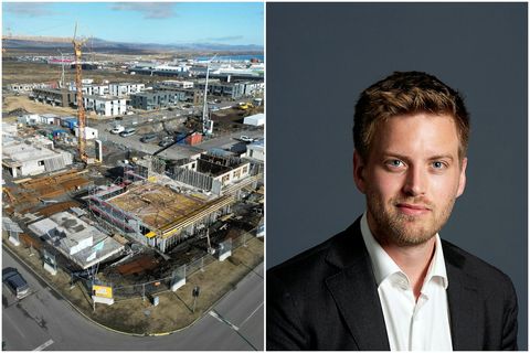 Jónas segir mögulegt að fjármögnunarumhverfi, styttra byggingarferli og framkvæmdatafir spili inn í fækkun íbúða í …