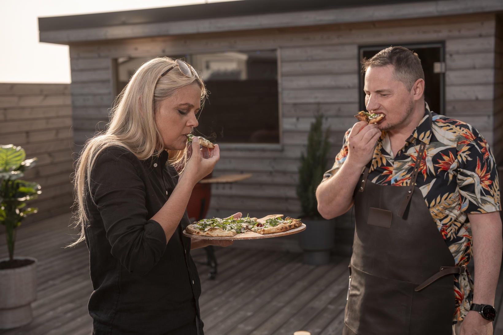 Sjöfn Þórðardóttir, umsjónarmaður Matarvefs mbl.is, og Árni Þorvarðarson, bakarameistari og …