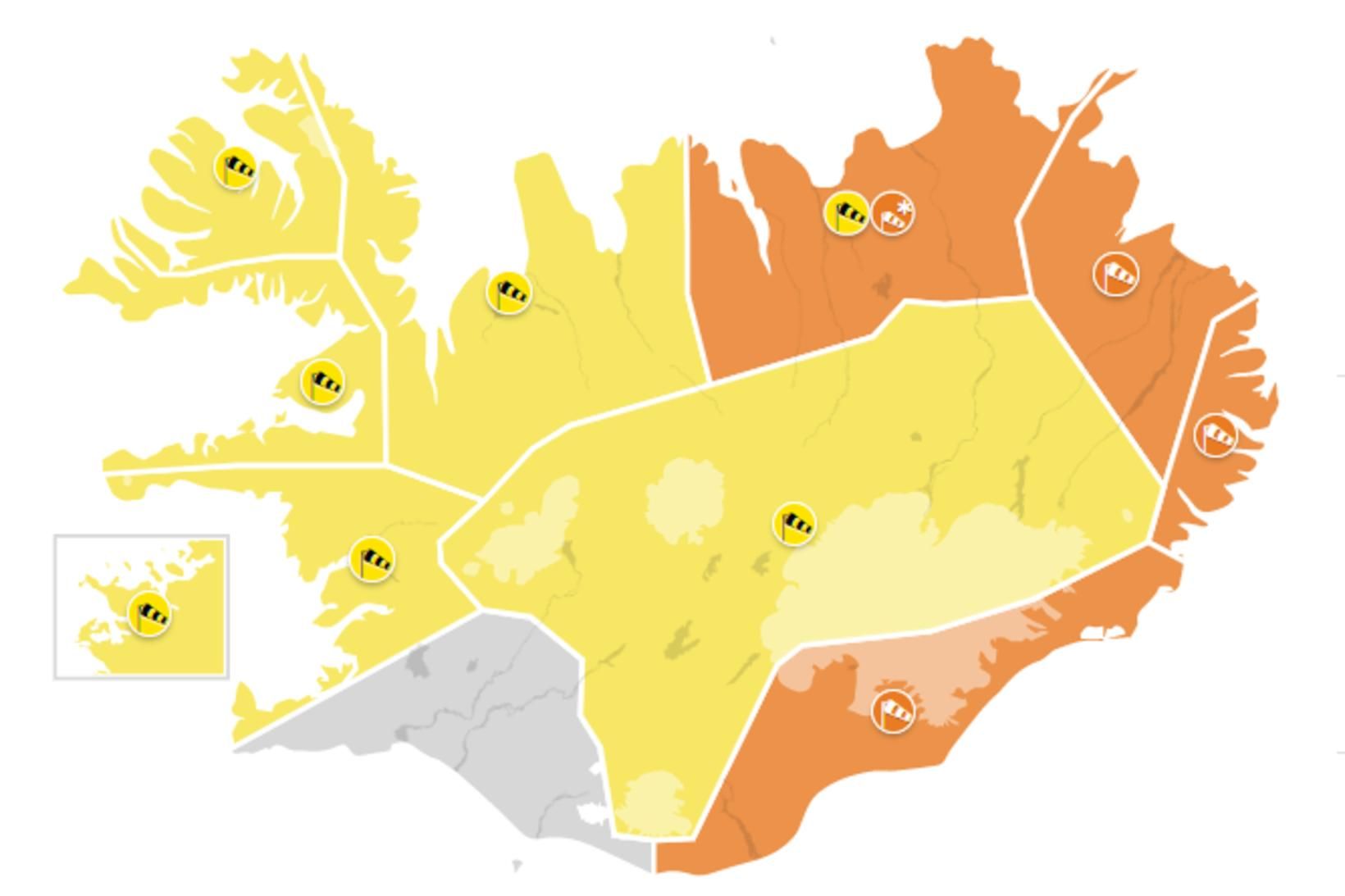 Ekkert ferðaveður er á morgun.