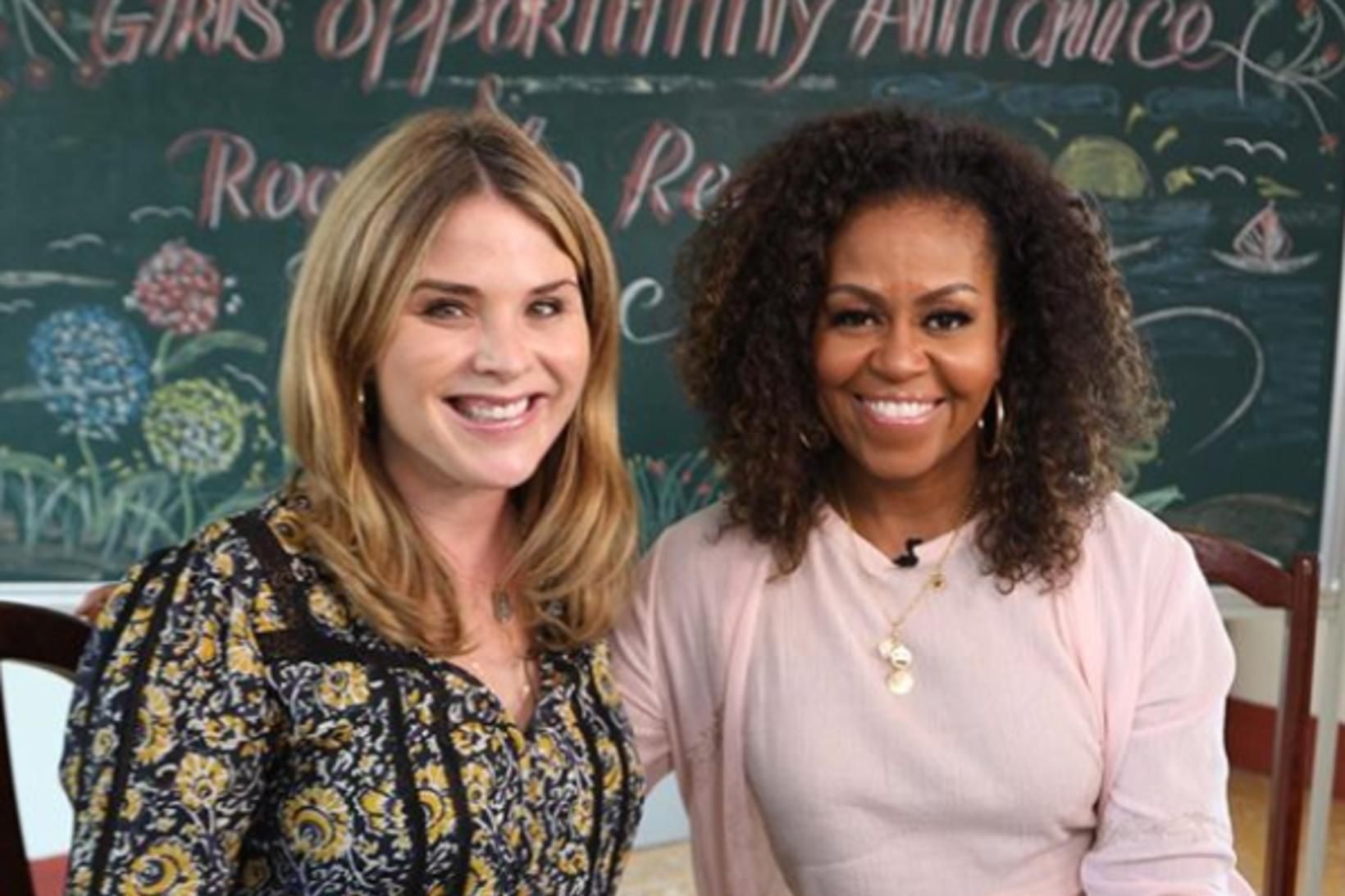 Jenna Bush Hager og Michelle Obama segja báðar að Wilson …