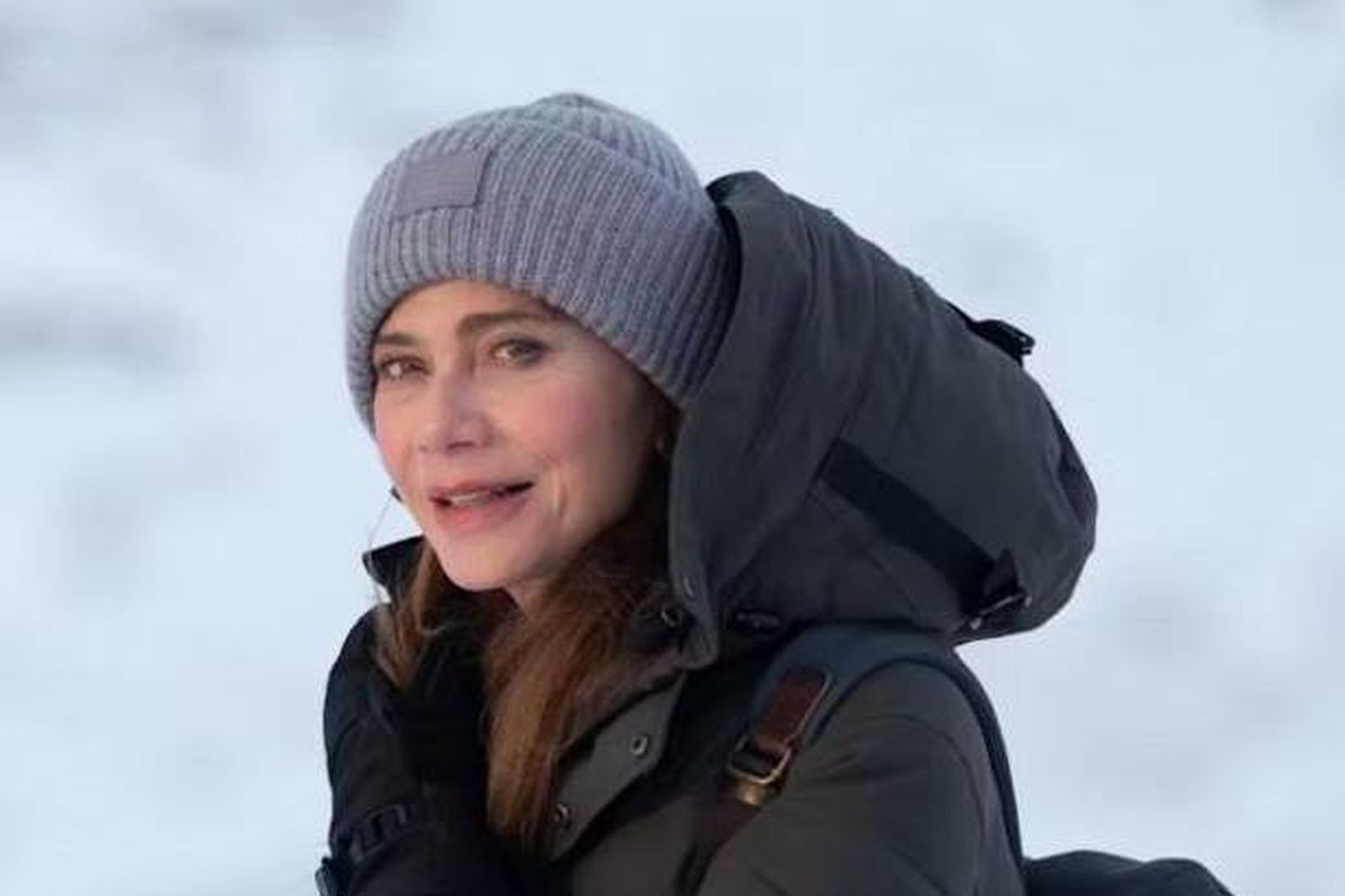 Sænska leikkonan Lena Olin í hlutverki sínu í þáttunum Dimmu.