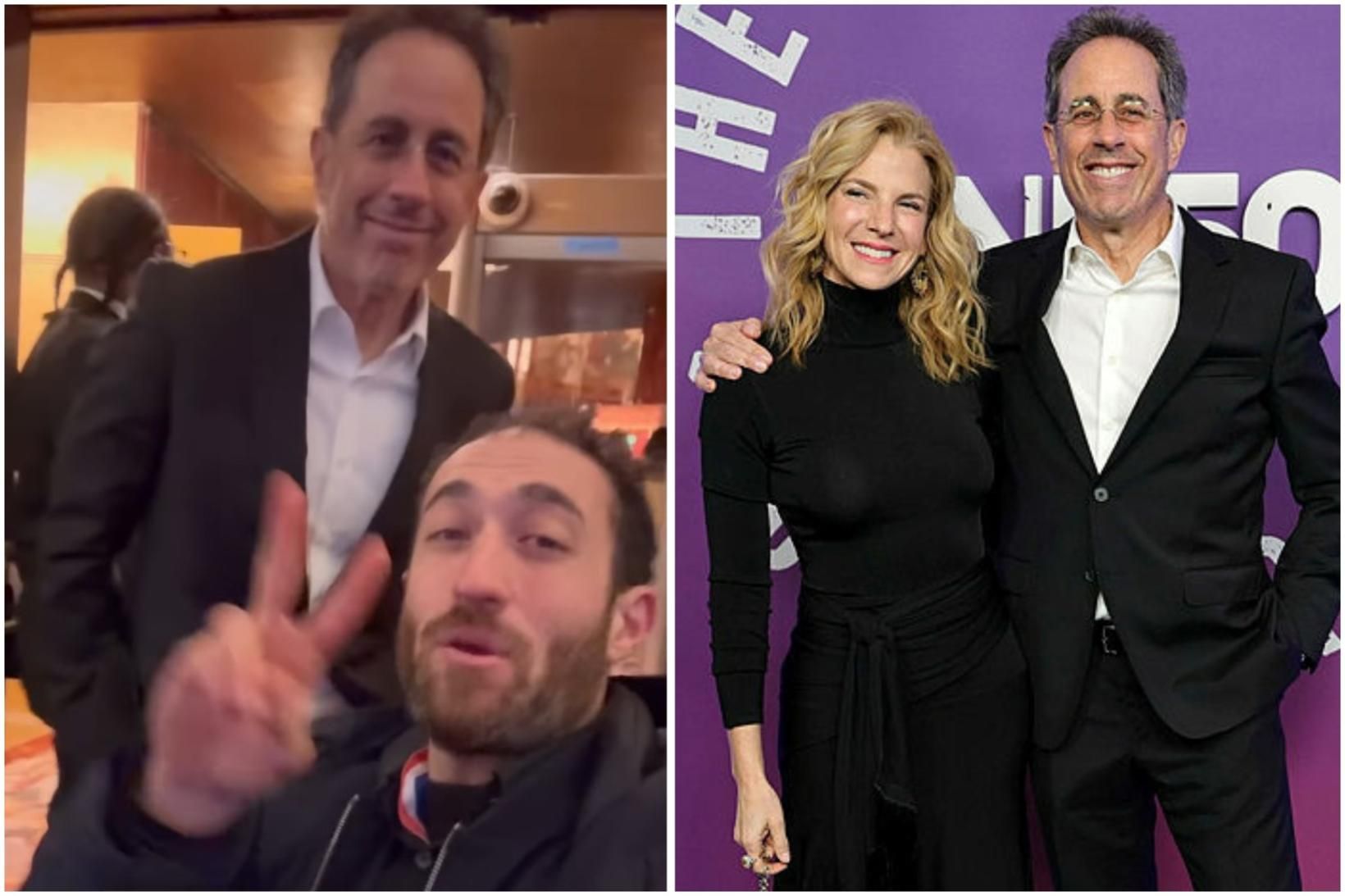 Jerry Seinfeld hefur ekki tjáð sig um atvikið.