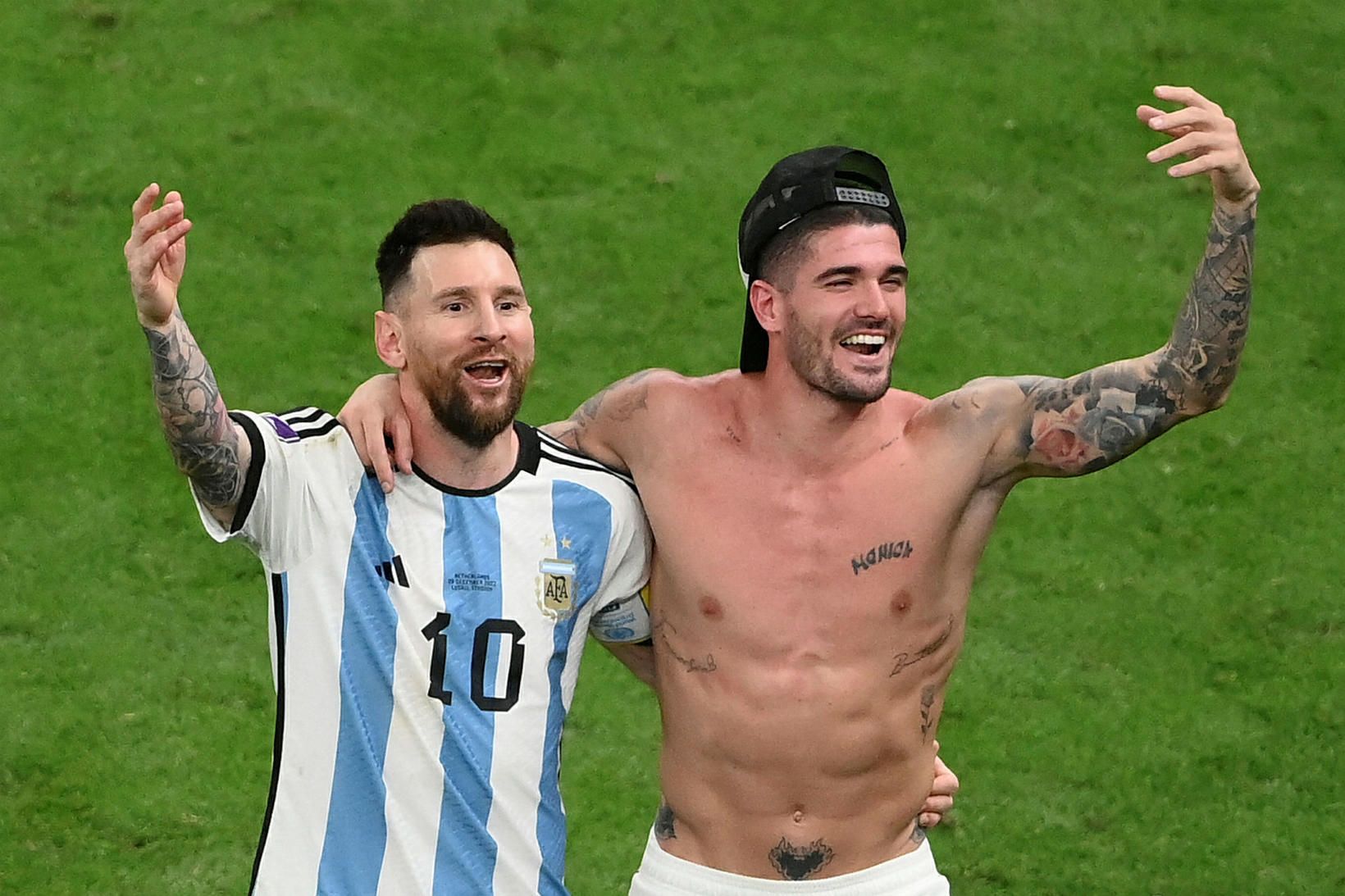 Lionel Messi og Rodrigo De Paul verða liðsfélagar hjá Inter …