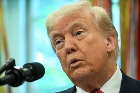 Donald Trump Bandaríkjaforseti.