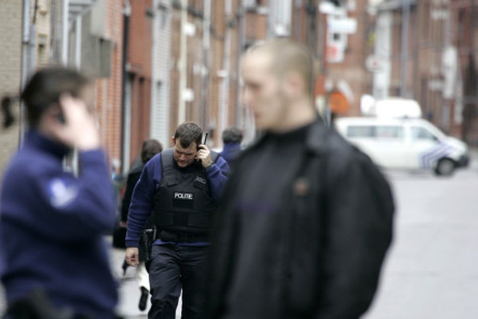 Íbúum Dendermonde var létt þegar lögregla hafði handtekið ódæðismanninn.