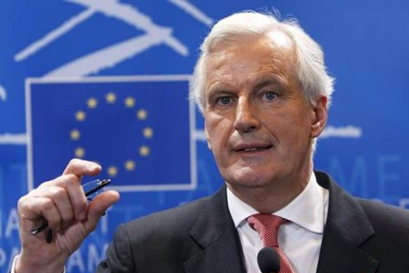 Michel Barnier, aðalsamningamaður ESB.