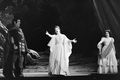 Myndarlegur Ítalski tenórinn Franco Corelli og Maria Callas sópran í uppfærslu Parísaróperunnar á Normu eftir Bellini í maí 1965.