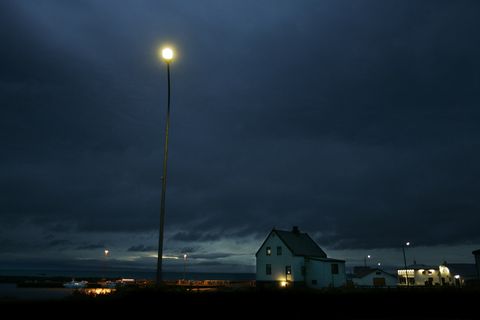 The setting of the story is remote Kópasker in North Iceland.