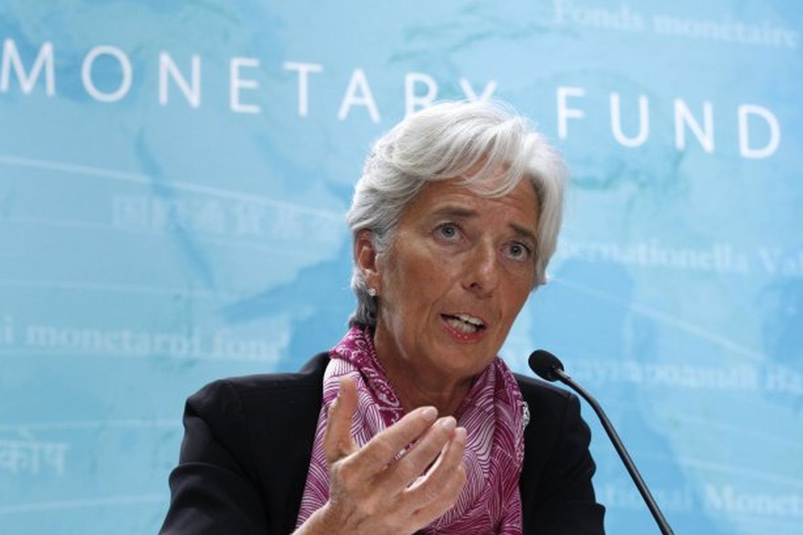 Framkvæmdastjóri AGS, Christine Lagarde