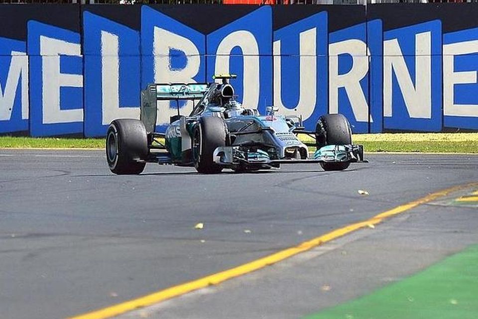 Nico Rosberg var öflugur á Mercedesbílnum alla helgina í Melbourne. Á sínum tíma komst hann …