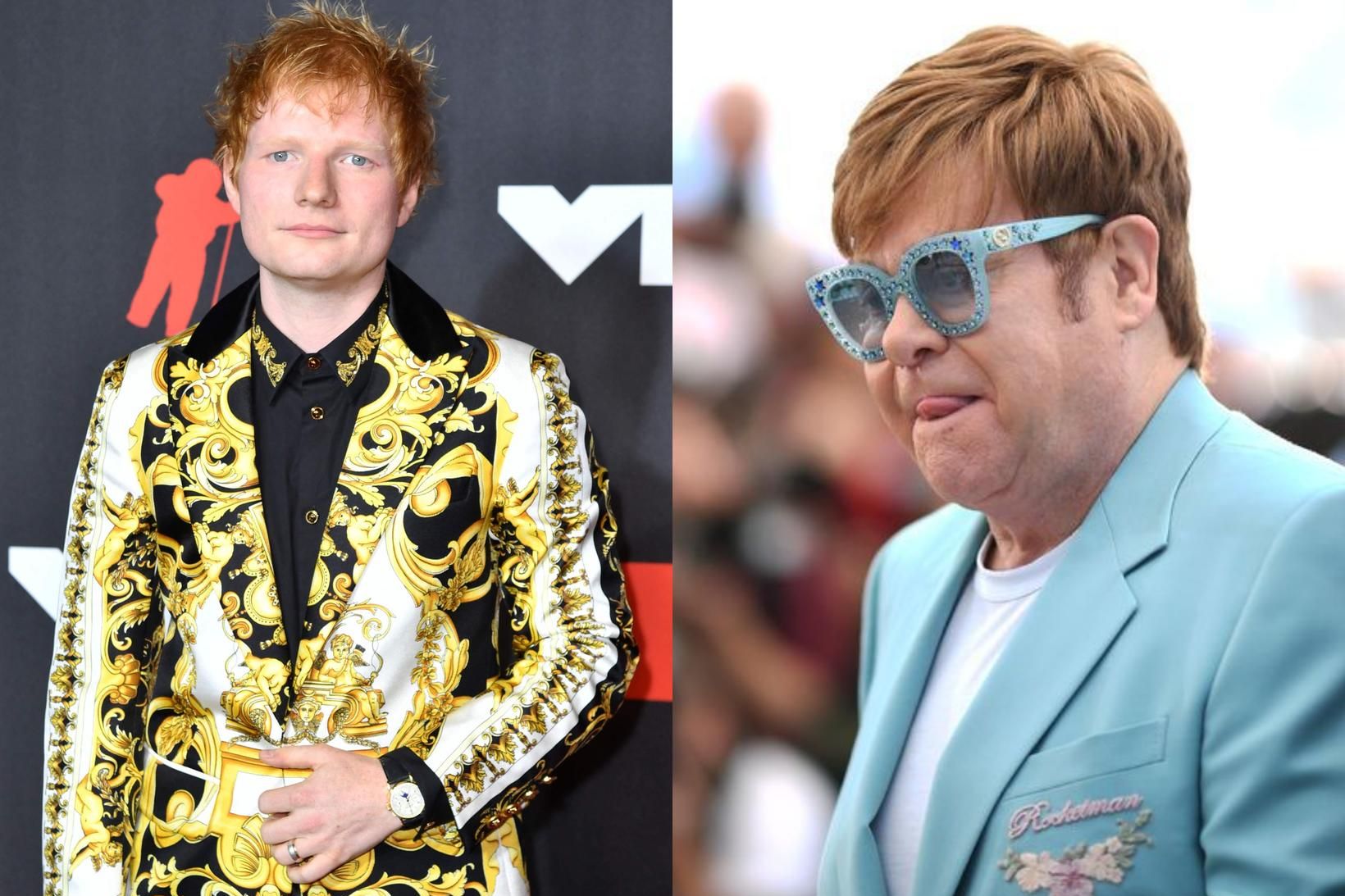 Ed Sheeran fær innblástur frá Elton John.