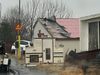 Roof panels were blown off this house in Stöðvarfjörður, like many others in the area.