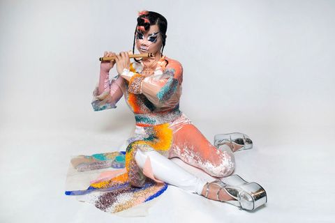 Will there be a statue of Björk in downtown Reykjavik?