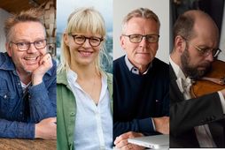 Gunnar Helgason, Rán Flygenring, Þórarinn Eldjárn og Þórarinn Már Baldursson.