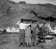 Sólmyrkvi við Dyrhólaey árið 1954