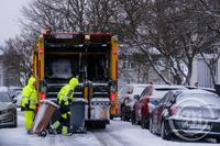 Snjókoma í Reykjavík