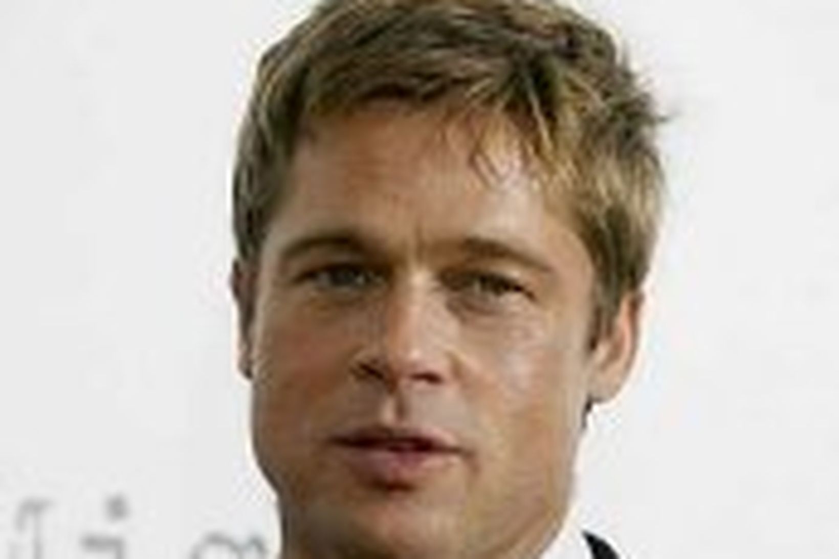 Kvikmyndastjarnan Brad Pitt hefur stutt uppandlit samkvæmt útreinkingum steingervingafræðinga.