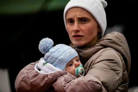 More than three million Ukrainians have fled their homes.
