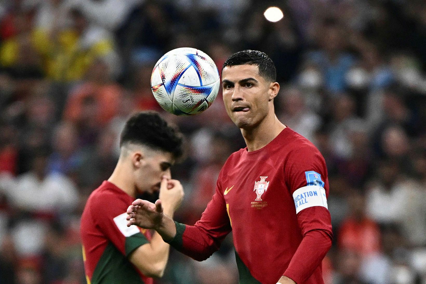 Cristiano Ronaldo hefur leikið 196 landsleiki fyrir Portúgal.