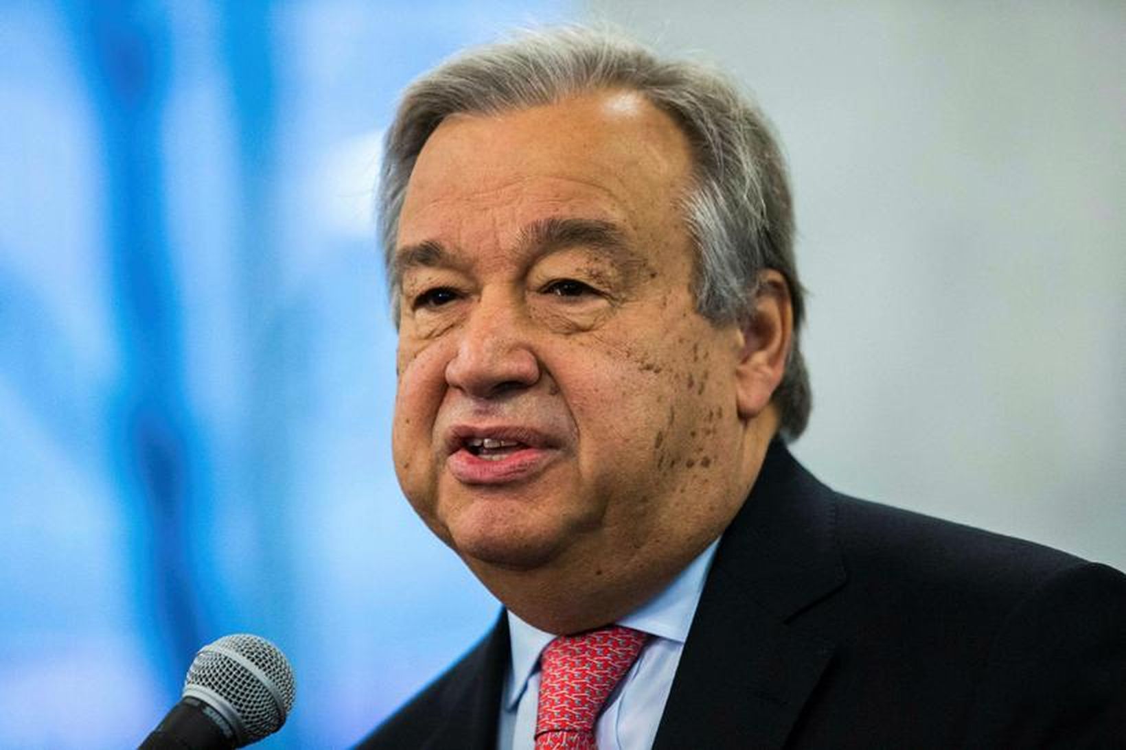 António Guterres, aðalframkvæmdastjóri Sameinuðu þjóðanna, lofsamar ungu kynslóðina.