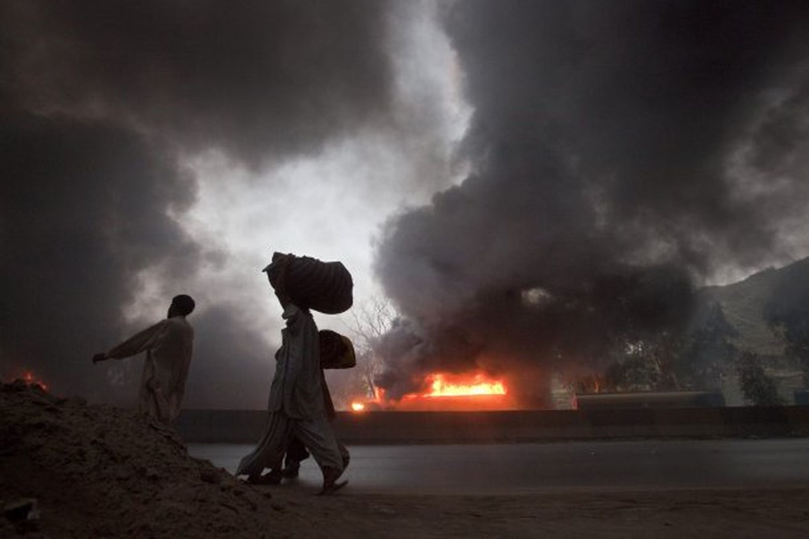 Hermaður féll í Afganistan í morgun.