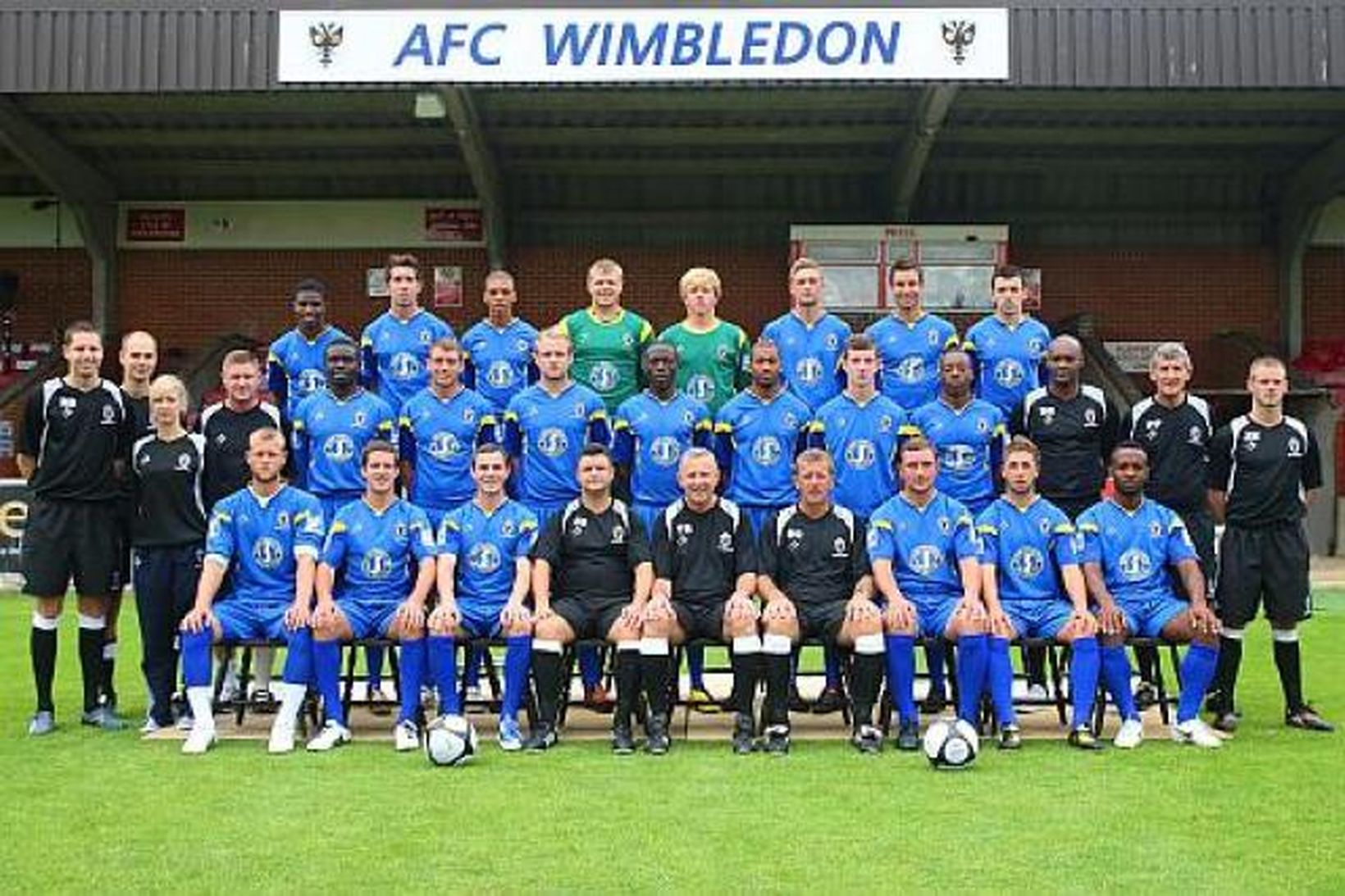 Lið AFC Wimbledon.