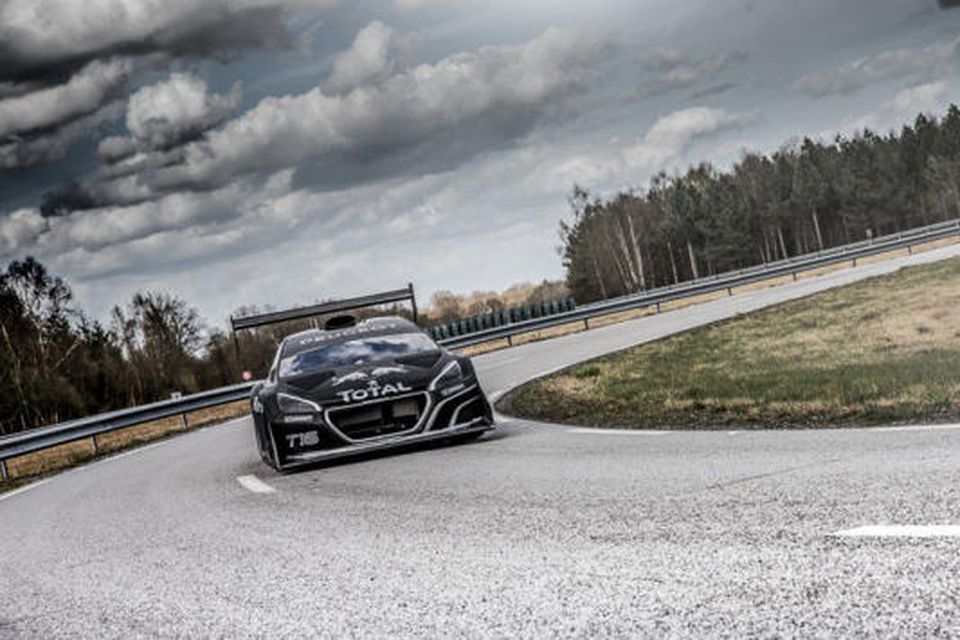 Peugeotinn ætti að fljúga upp Pikes Peak í Colorado vegna kraftsins.