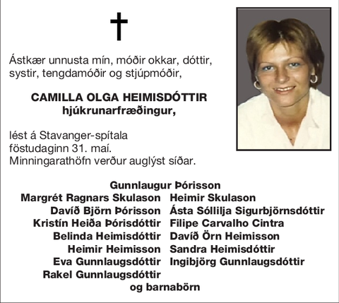 Camilla Olga Heimisdóttir