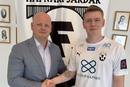 Ágúst Bjarni Garðarsson og Einar Örn Sindrason.