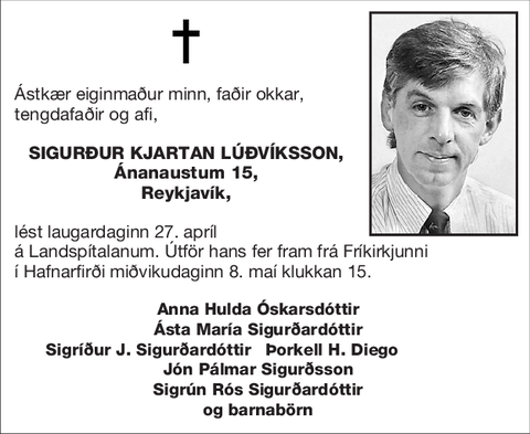 Sigurður Kjartan Lúðvíksson,