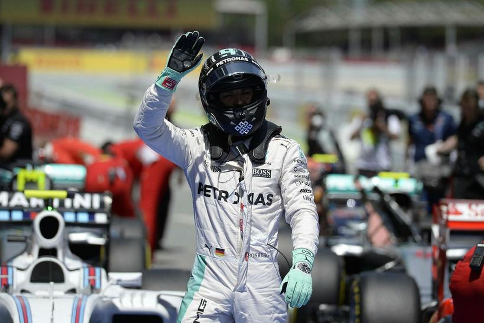 Segir Nico Rosberg bles við Mercedes við vertíðarlok 2016?