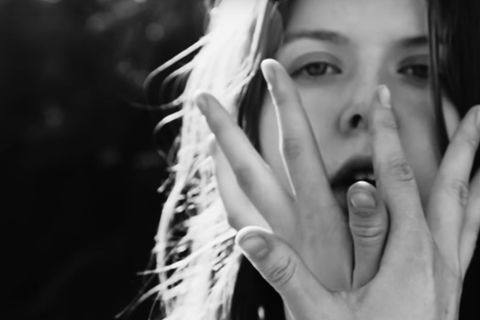Jófríður Ákadóttir in a video for her song Instant Patience.