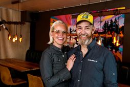 Sigvaldi Jóhannesson, betur þekktur sem Silli kokkur, ásamt eiginkonu sinni, Elsu Blöndal Sigfúsdóttur.