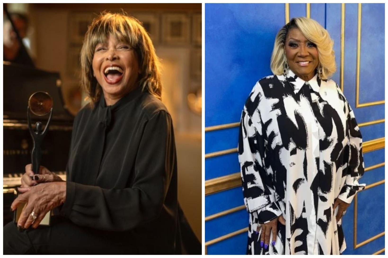 Patti LaBelle heiðraði minningu vinkonu sinnar, Tinu Turner á sunnudagskvöldið.