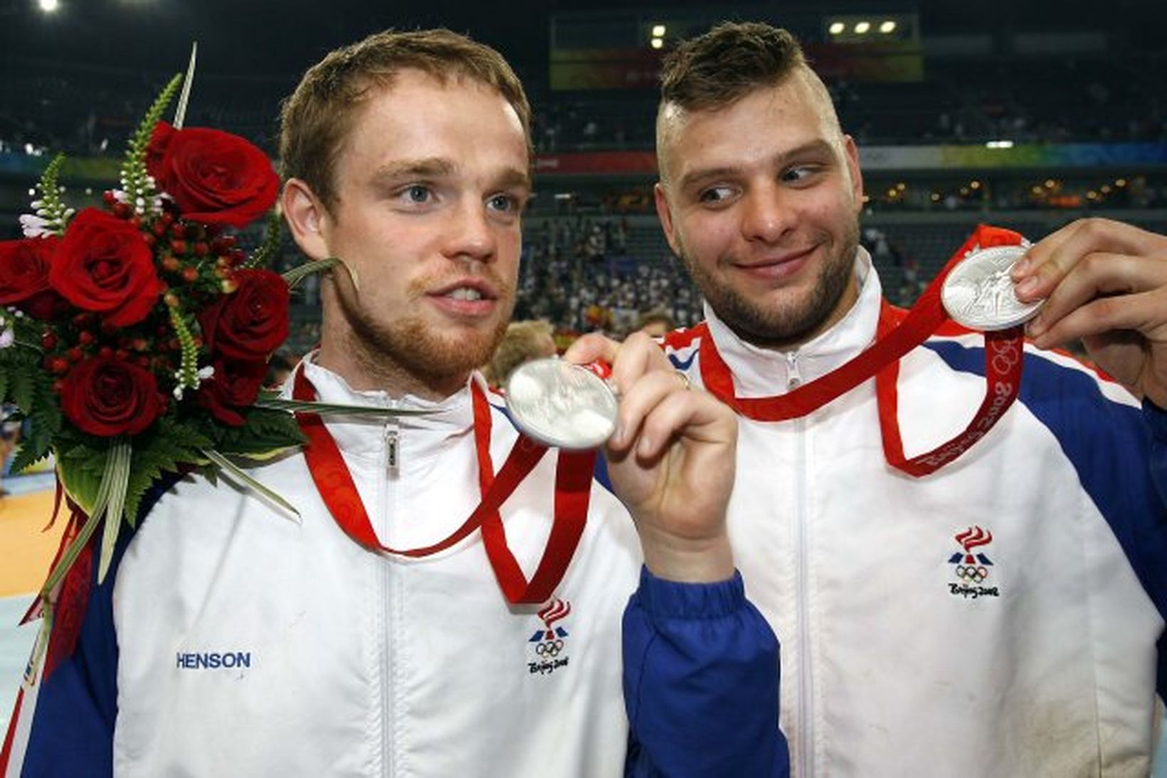 Snorri Steinn Guðjónsson og Róbert Gunnarsson.