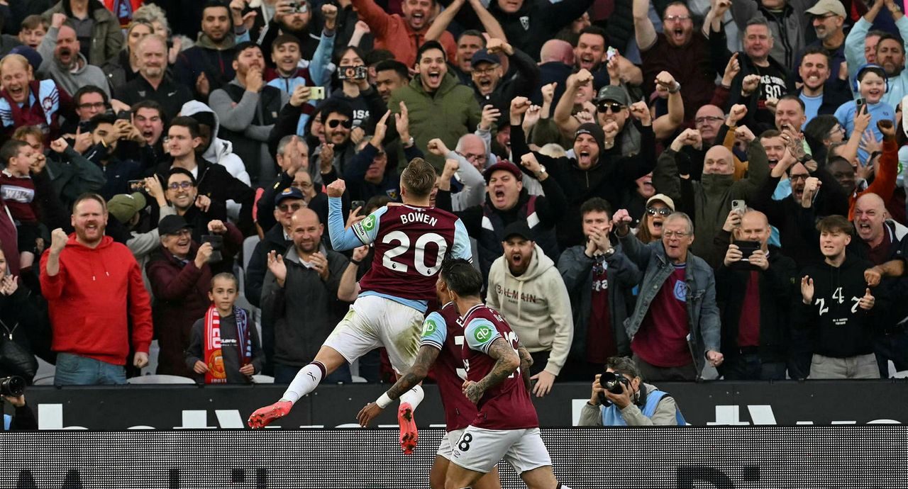 West Ham tekur á móti Everton í Lundúnum í dag.